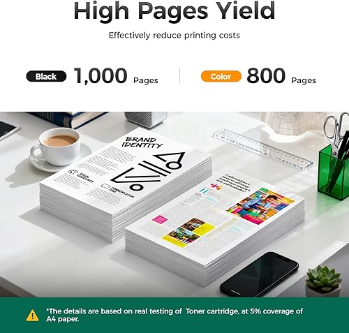 Vista 60 de 2 TN223 / TN223BK - Cartucho de tóner negro de repuesto para Brother MFC-L3770CDW L3710CW L3750CDW L3730CDW HL-3210CW 3230CDW 3270CDW 3290CDW