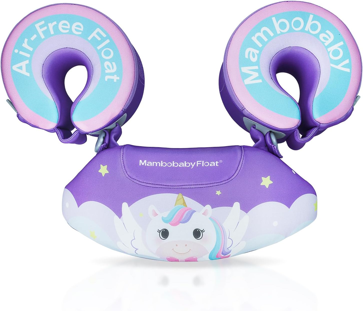 Mambobaby Toddler Swim Vest for Kids, 3-8 Years, 33-66 lbs | Arm floaties, 3-in-1 swim training modes, adjustable jacket with a lockable buckle, no inflation required and easy to wear