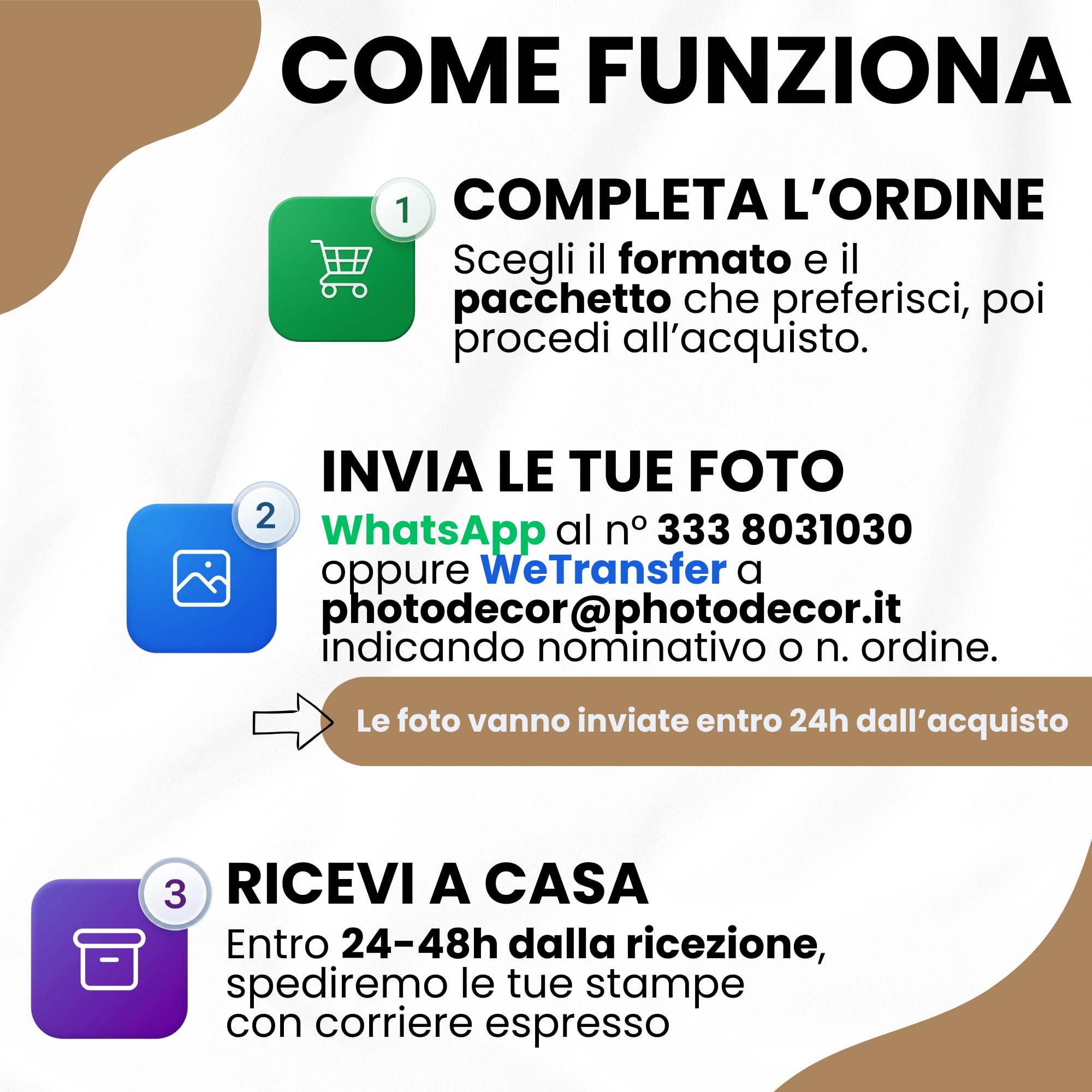 Stampa Foto Online 50-800pz da WHATSAPP o WeTransfer - Carta Fotografica Fujifilm 10x15 o 12x16 cm - Stampa le tue foto da Cellulare o da PC (500 Foto 10x15 cm)