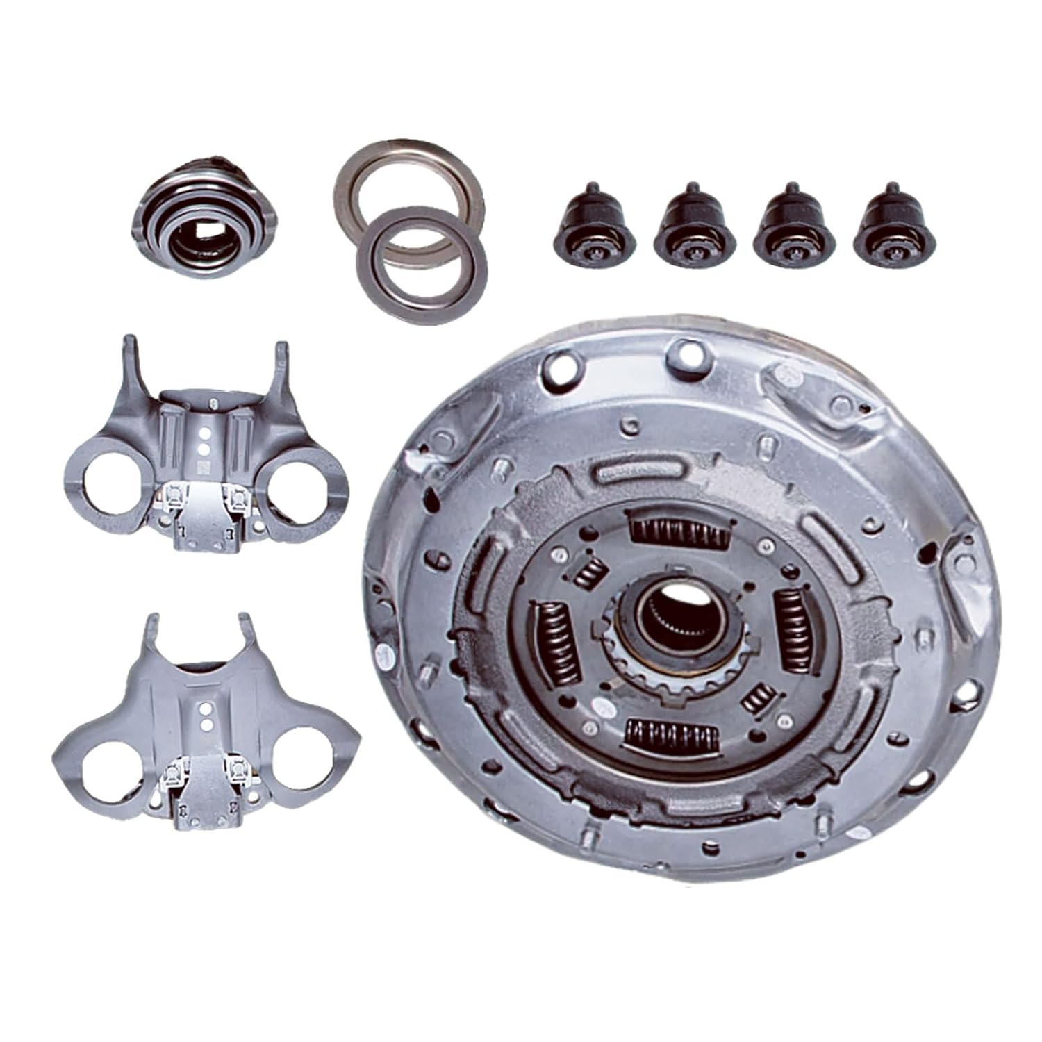 GENERIC 602000800 Transmission Clutch Kit with Clutch Release Fork Lever Fits for Ford 6DCT250 DPS6