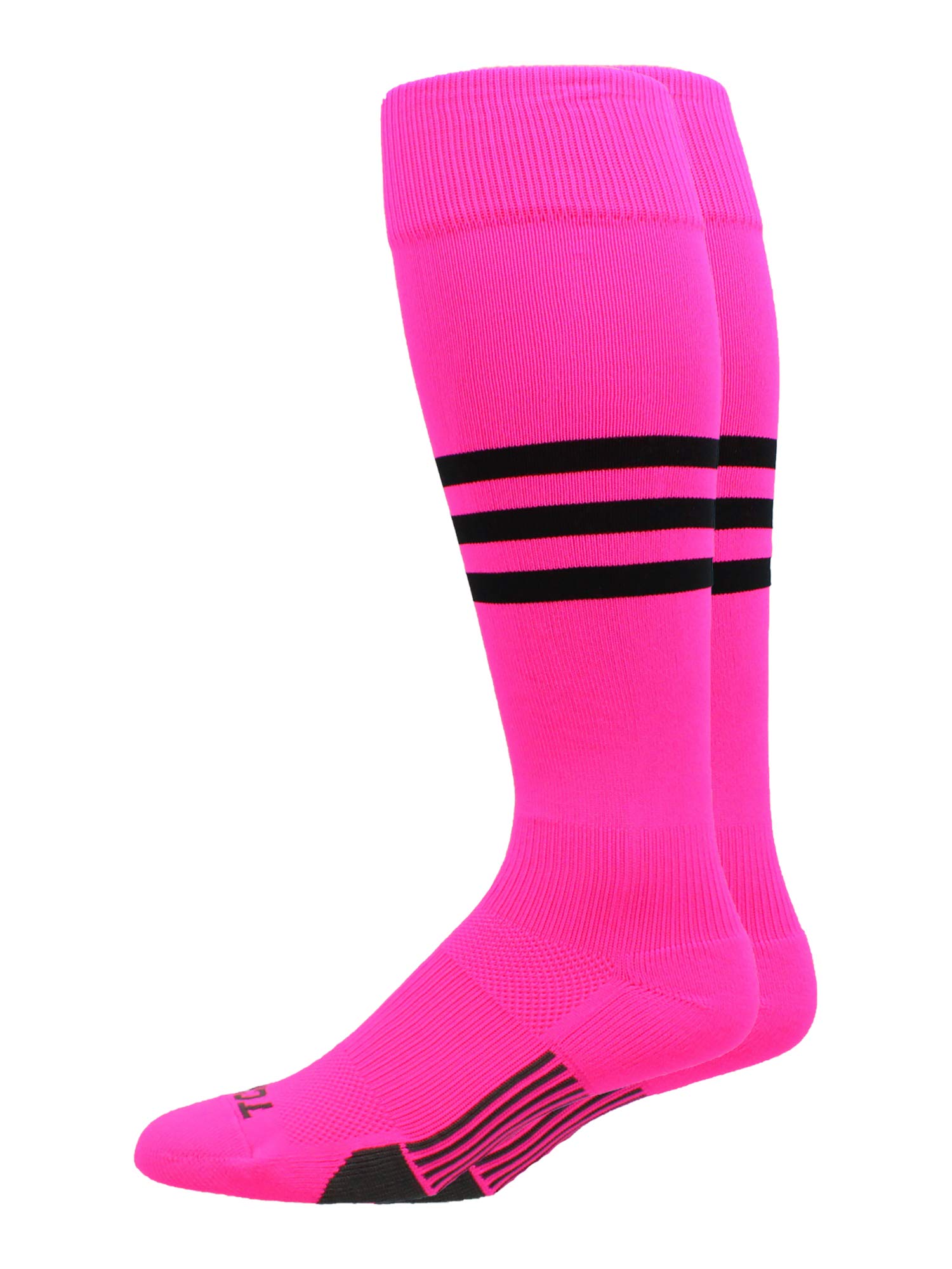 MadSportsStuff Softball Socks Baseball Socks | White &amp; Team Colors | USA Made | Sizes for Girls, Youth Boys, Men &amp; Women