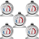 Refrigerator Thermometer, Large Dial Freezer Thermometer,Classic Series Temperature Thermometer for Refrigerator Freezer Fridge Cooler (1Pack)