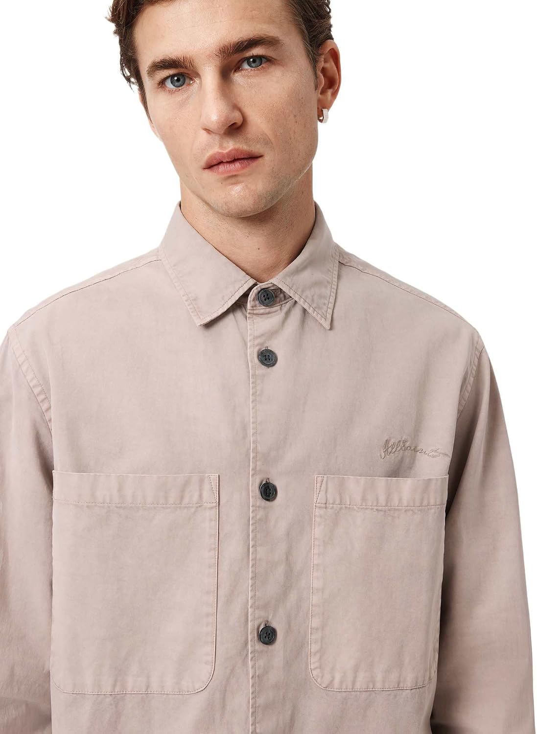 Allsaints Men's Rohdi Ls Overshirt
