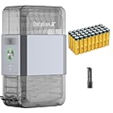OLIGHT Ostation X Battery Charger 3-in-1 Design with Rechargeable AAA NiMH Batteries 36 Count Bundle i3E EOS PMMA TIR Lens AAA EDC Flashlight