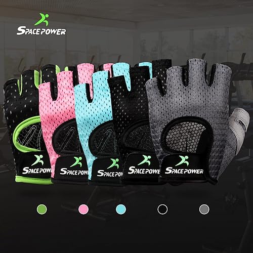 Miniatura 6 de spacepower Workout Gloves, Weight Lifting Gloves for Women&Men, Lightweight Breathable Gym Gloves for Exercise