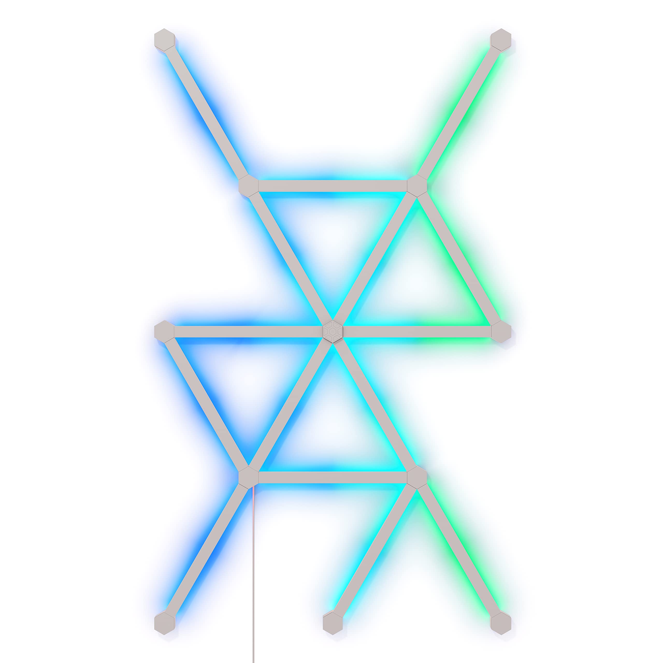 Nanoleaf Lines 60 Degrees LED Backlit Modular Lighting Starter Kit (15 Lines)