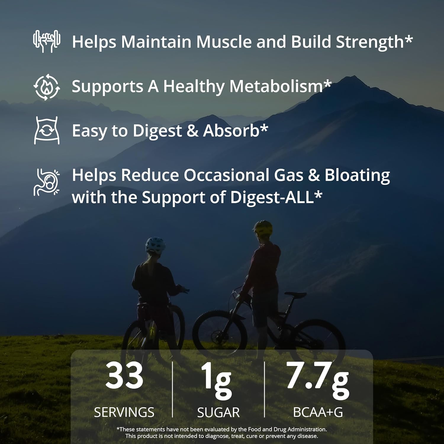 MRM Nutrition Whey Protein - Chocolate Flavored, Microfiltered Whey Protein Isolate & Concentrate, 16 Different Probiotic Strains, BCAAs, & Digestive Enzymes, Gluten Free, for Women & Men - 33 Servings