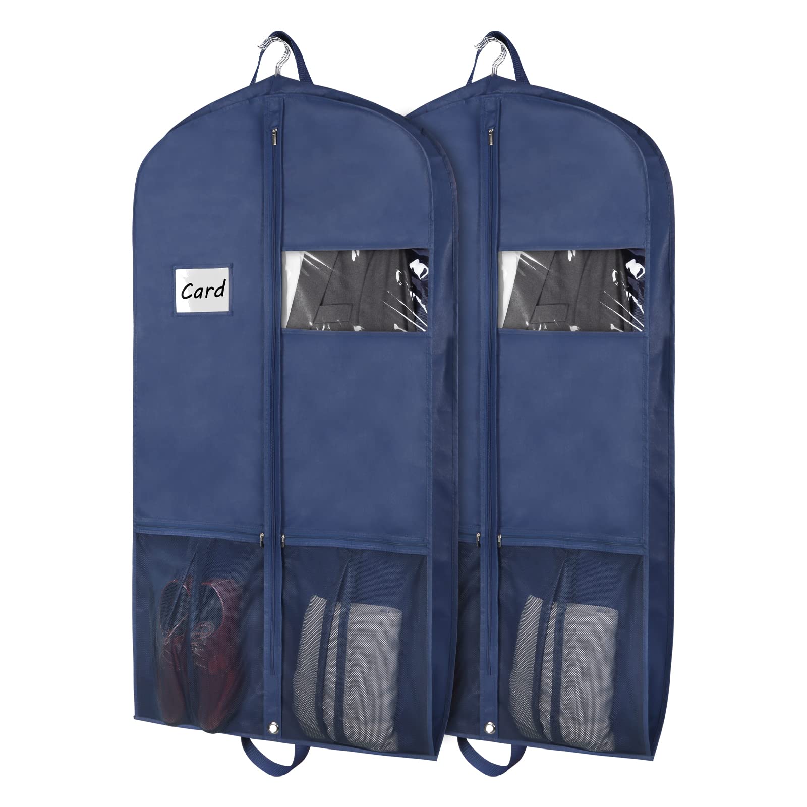 Zilink Bolsa de ropa para viajes y almacenamiento, 43 pulgadas, juego de 2