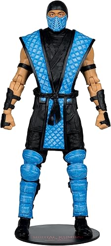 Miniatura 3 de McFarlane Toys - Figura de acción Mortal Kombat Klassic Sub-Zero de 7 pulgadas