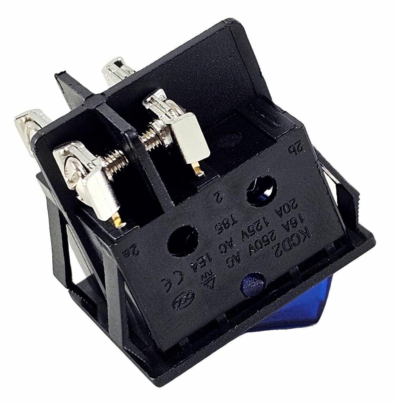 Interruttore A Bilanciere Blu Interruttore Bipolare Interruttori - Foto 6