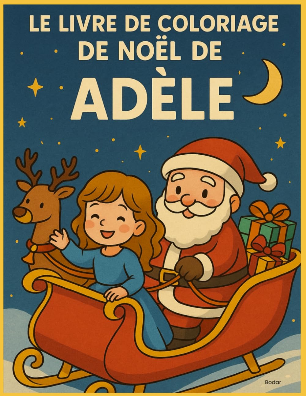 LE LIVRE DE COLORIAGE DE NOËL DE ADÈLE