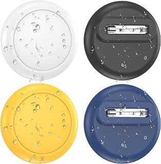 for AirTag Holder for Kids 4-Pack, Waterproof Air Tagholder Hidden Pin
