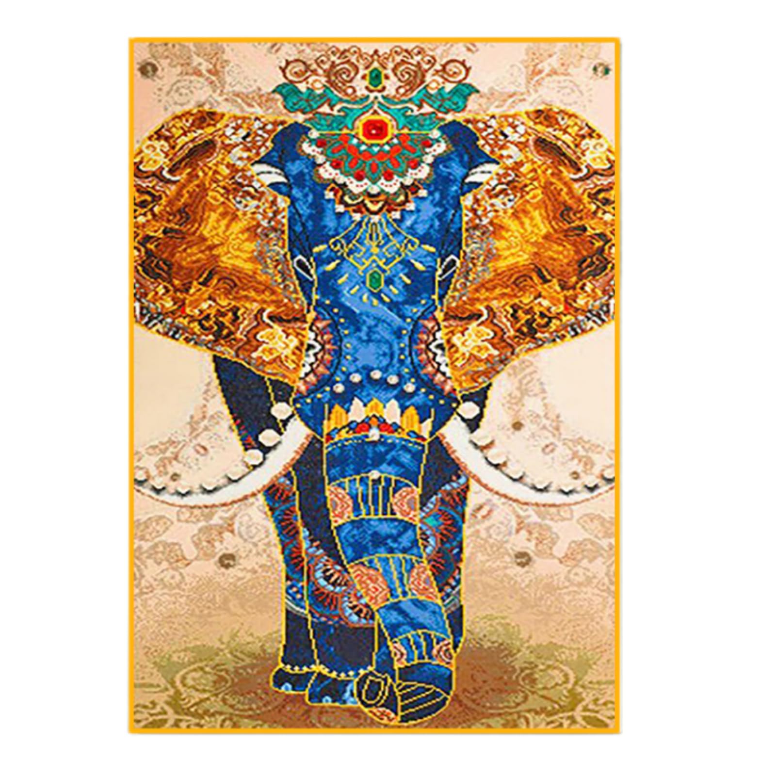 Amazon.co.jp: TIANGUAN ダイヤモンドアート 動物ゾウ 30X40cm