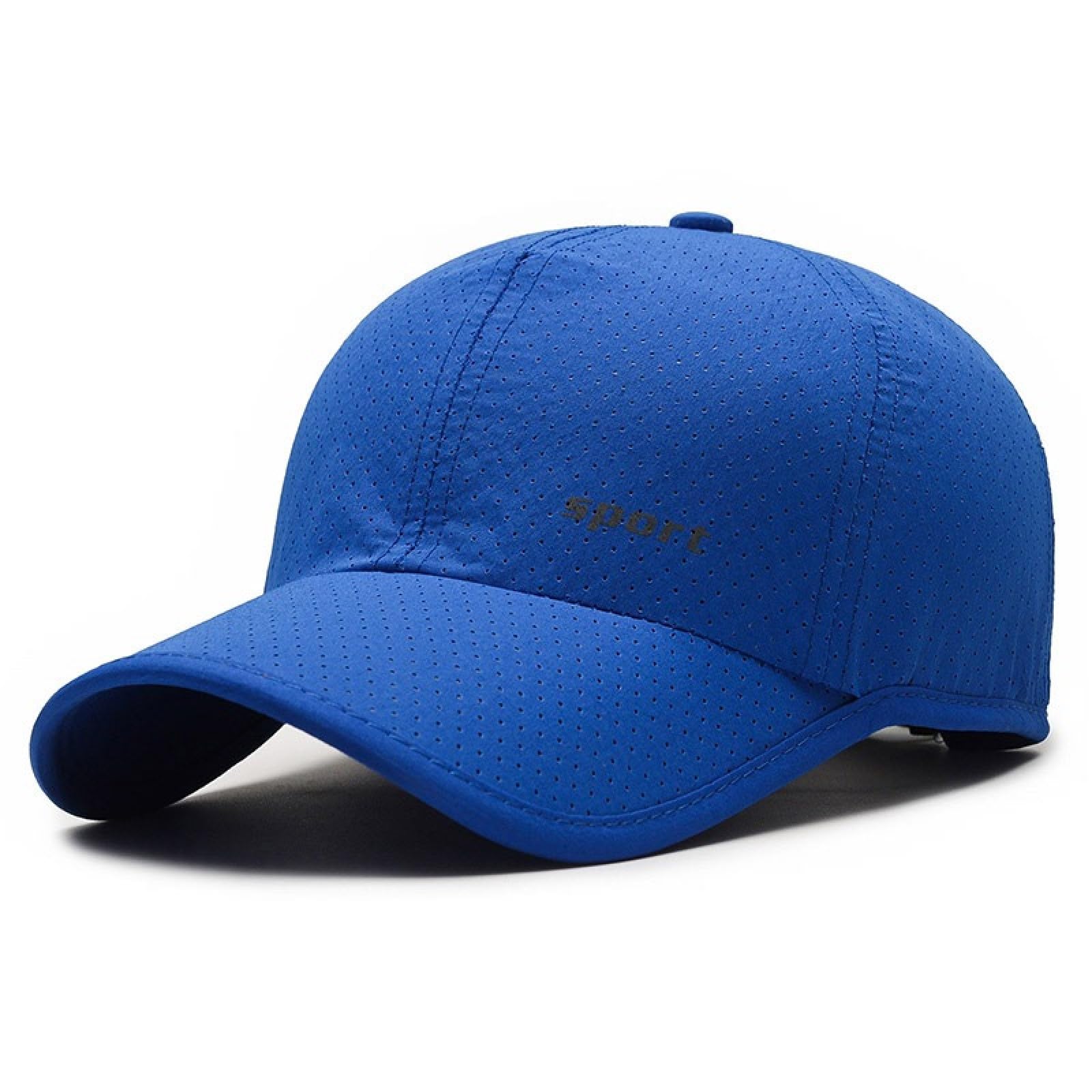 HaloHorus Curved Snapback Trucker Hat for Men Women, Adjustable Mesh Athletics Baseball Cap for Running, Fishing, Workout, Dfb-blue, One Size — image 1