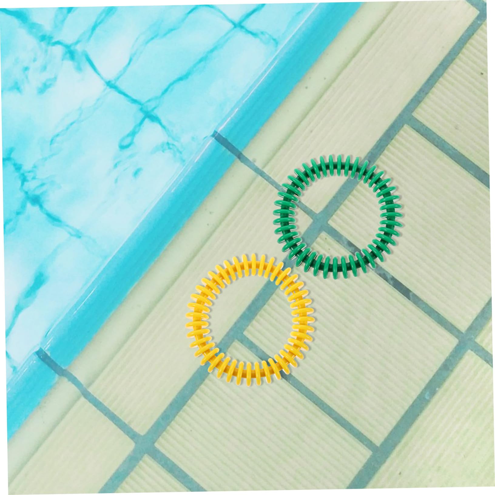 iplusmile 4 Aros Buceo de Plástico Piezas de Piscina para Entrenamiento