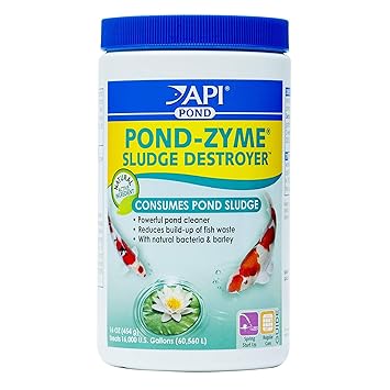 API POND-ZYME SLUDGE DESTROYER Pond Water Cleaner With Barley