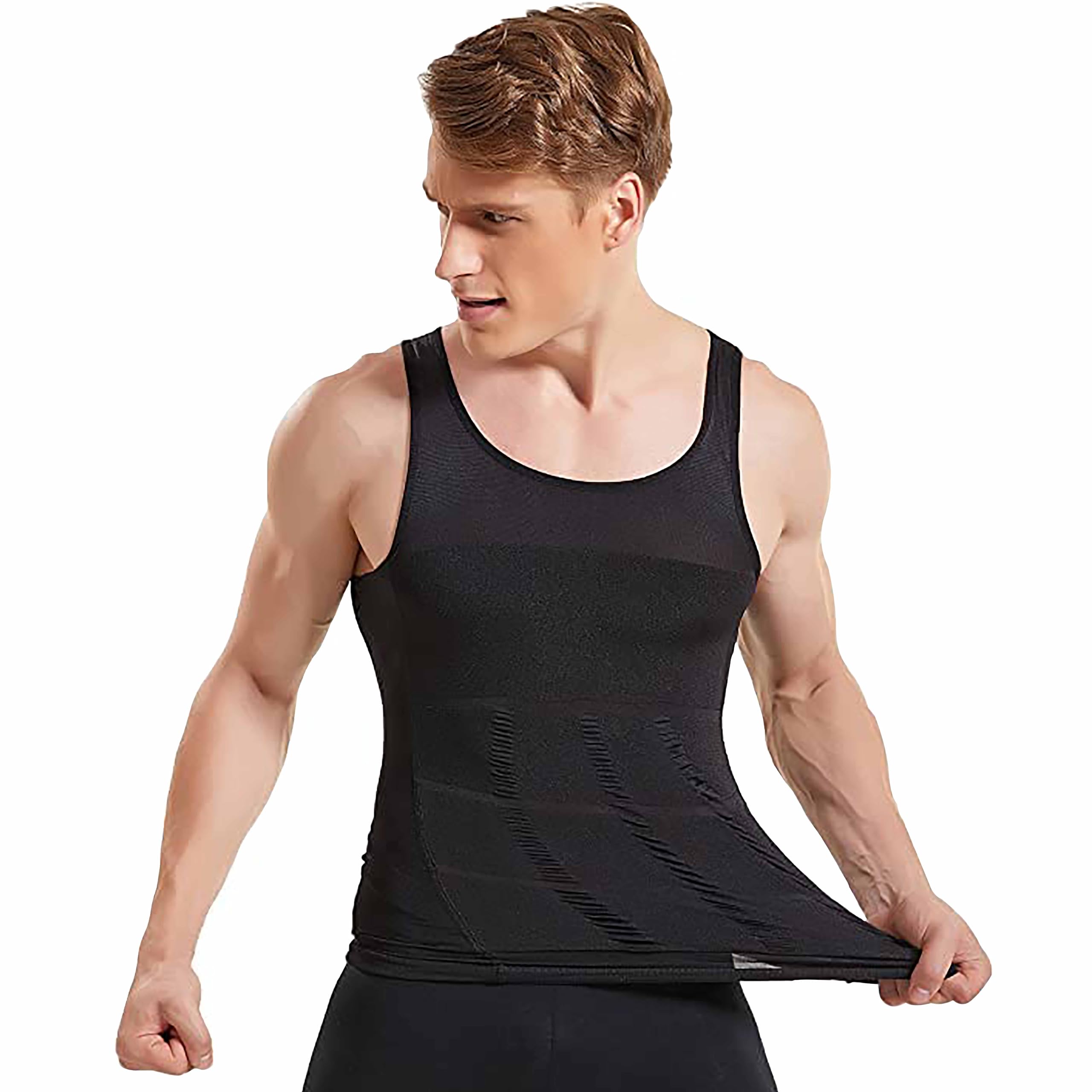 Zuru Bunch Men Compression Shirt Slimming Body Shaper Vest Tummy