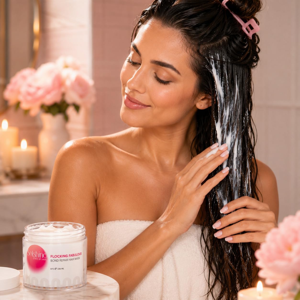 Solshine Flocking Fabulous Bond Repair Hair Mask