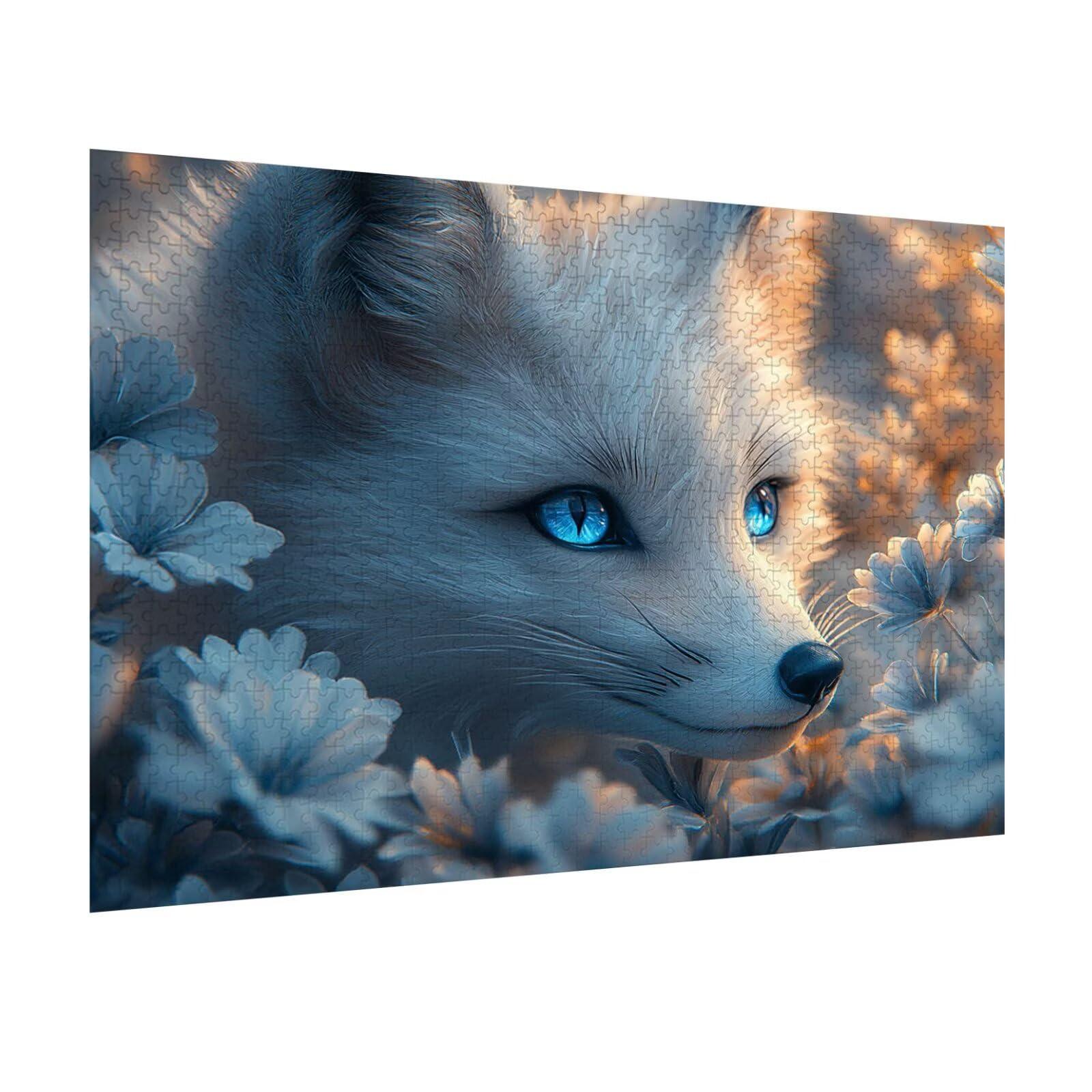 Puzzle 3000 Pezzi volpe Puzzle Adulti, Gioco Educativo, n-253 | Jigsaw Puzzles Fiori, Impossibile Difficile Sfida, Classici Gioco Familiare, Giochi Divertenti, Idee Regalo