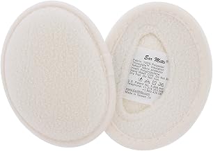 EAR MITTS® Bandless Ear Muffs For Men & Women, Soft Fleece Ear Warmers, 2 Sizes
