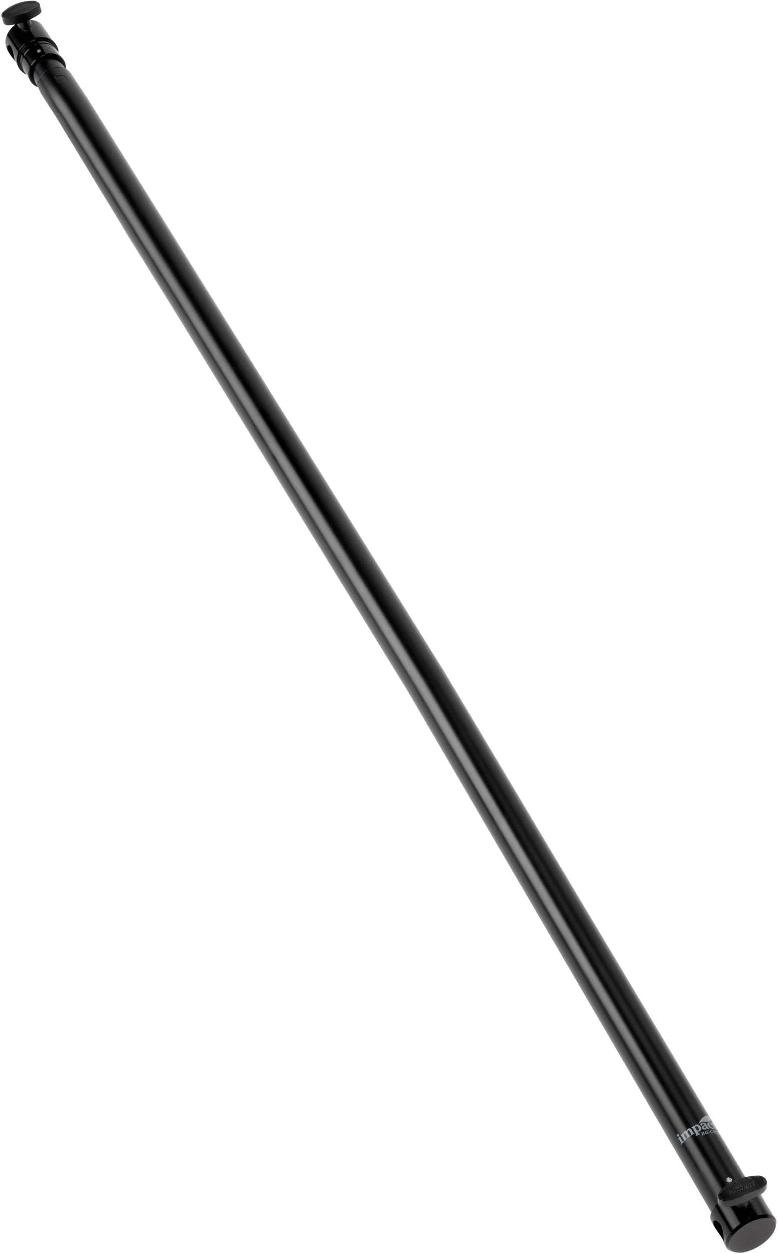Heavy-Duty 12' Adjustable Background Crossbar (Black)