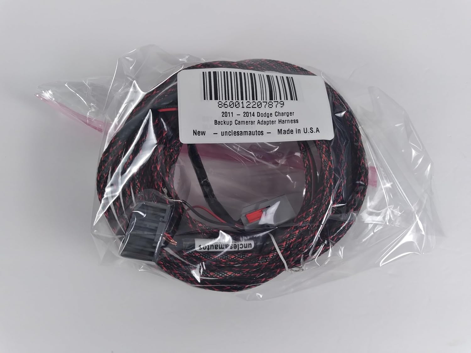 Backup Camera Wiring Harness for 2011-2014 Dodge Charger, 12V, 3A