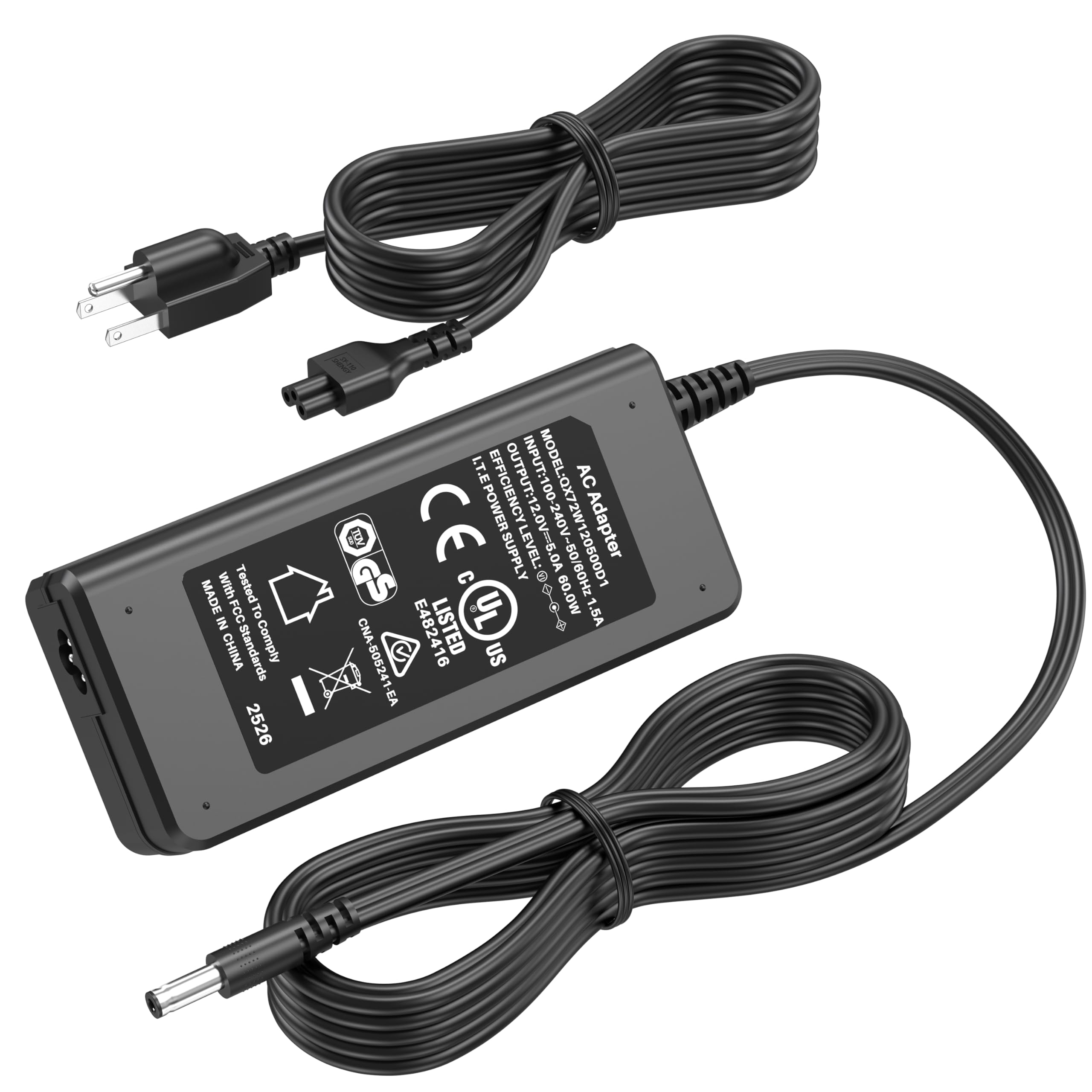12V Rowing Machine Charger for NordicTrack RW900 Rower NTEVRW15920 