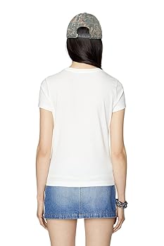 Amazon | (ディーゼル) レディース 半袖Tシャツ ロゴ