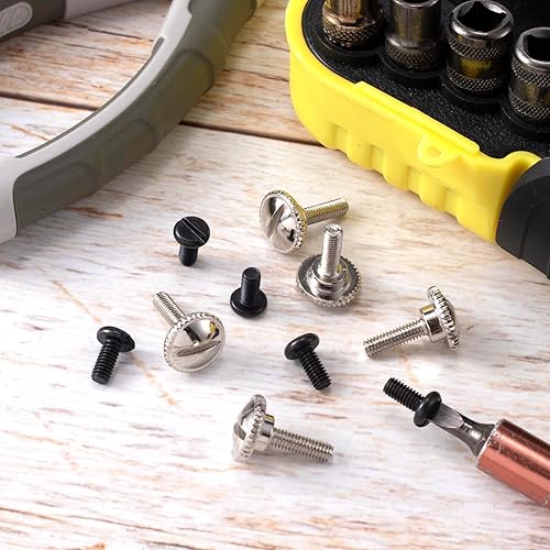 Miniatura 7 de 5 tornillos de prensatelas y 5 tornillos de fijación de abrazadera de aguja, tornillo de pulgar/pie para máquinas de coser industriales Juki de una