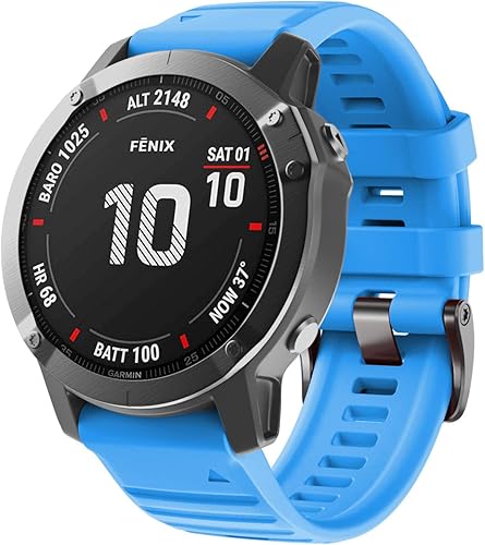 Miniatura 2 de NotoCity Compatible con correas de reloj Fenix 6 de 0.866 in para Fenix 6Fenix 6 ProFenix 5Fenix 5 PlusForerunner 935Forerunner 945Approach