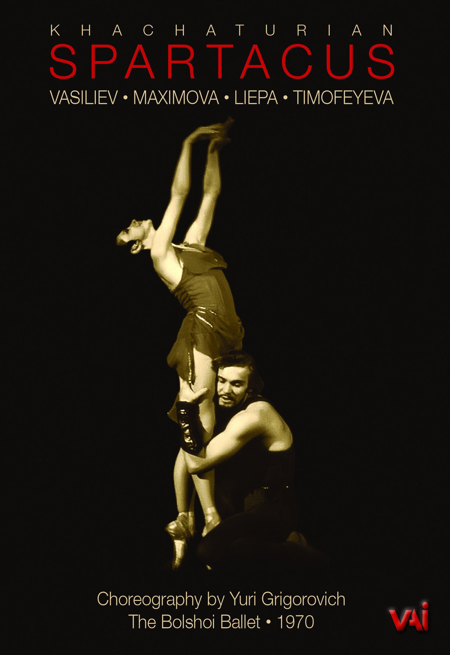 Spartacus: Bolshoi Ballet 1970 [DVD]