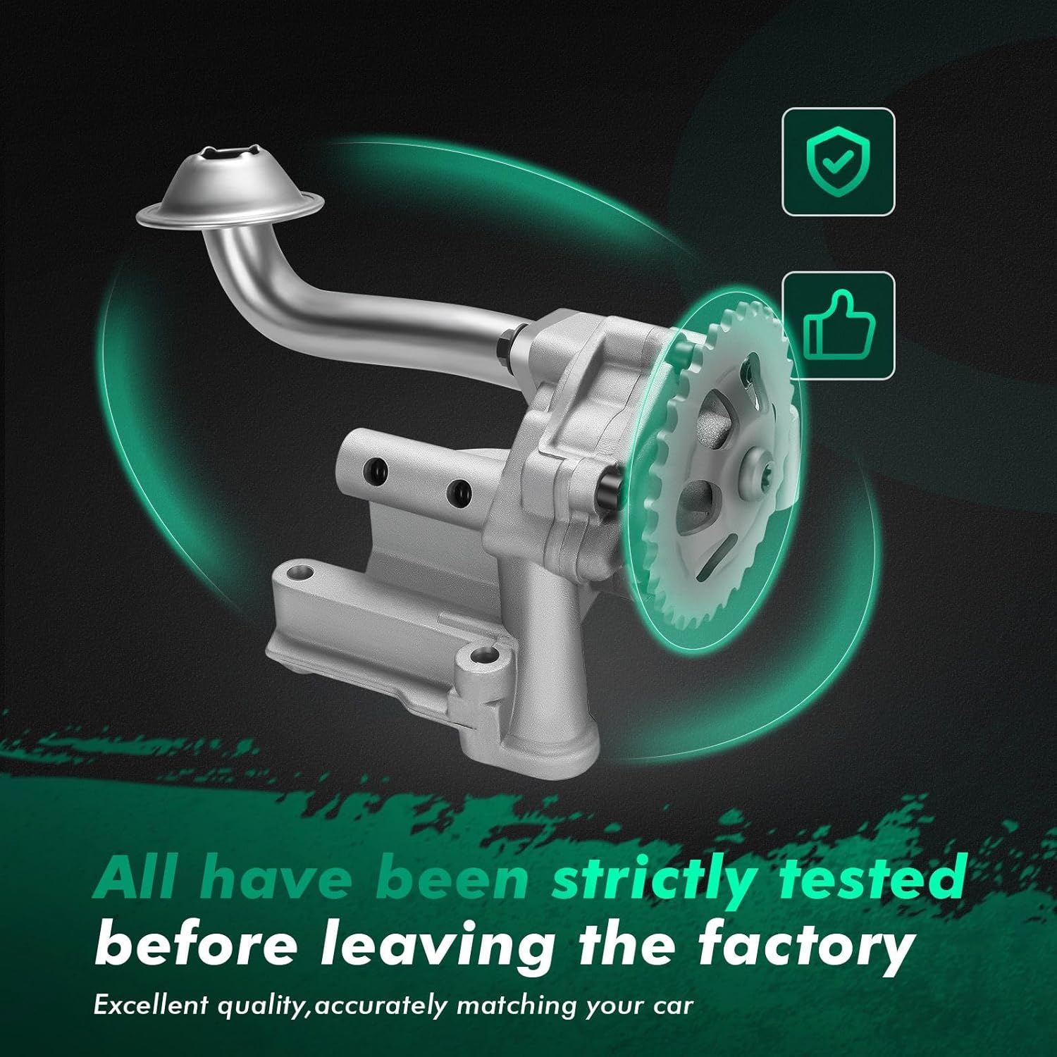 SCITOO Engine Oil Pump 1.8L 1.9L 2.0L for Volkswagen for Jetta 1998-2006/2011-2015 for Passat 1998-2005 for Golf 1998-2006 for Audi A4 2001-2006 TT A4 for Quattro TT for Quattro M-367 M367 06A115105