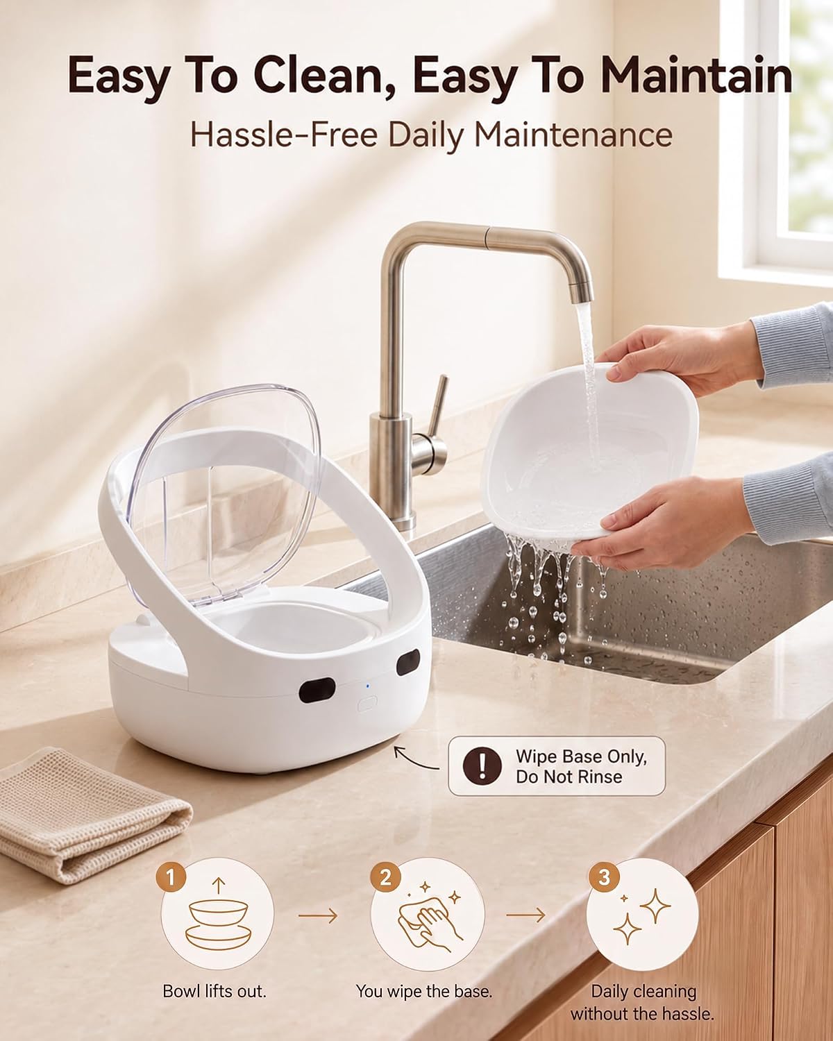 RFID Collar Cat Feeder for Multi-Cat Homes, Helps Reduce Stealing