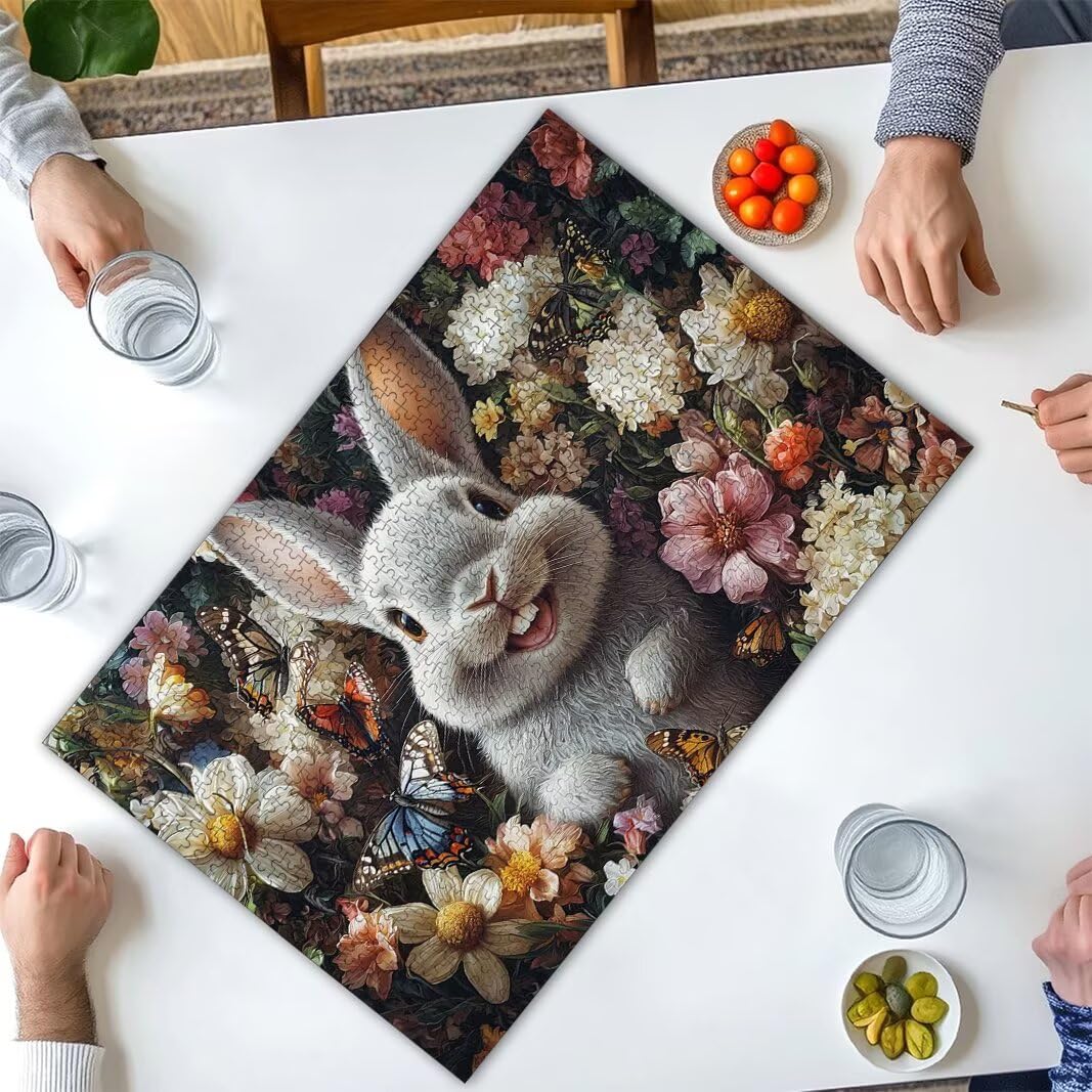 Puzzle Królik Puzzle 5000 Sztuk Dla Dorosłych Prezent Kobiety/Mężczyzna