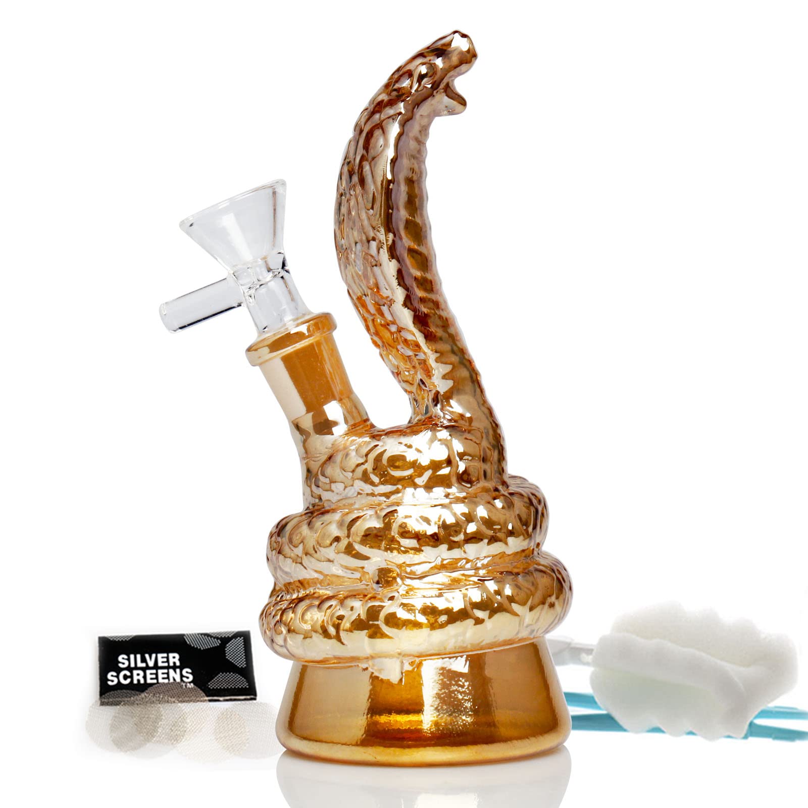 Bong In Vetro Borosilicato A Forma Di Tazza - 8 Pollici Con Riciclatore - Foto 14