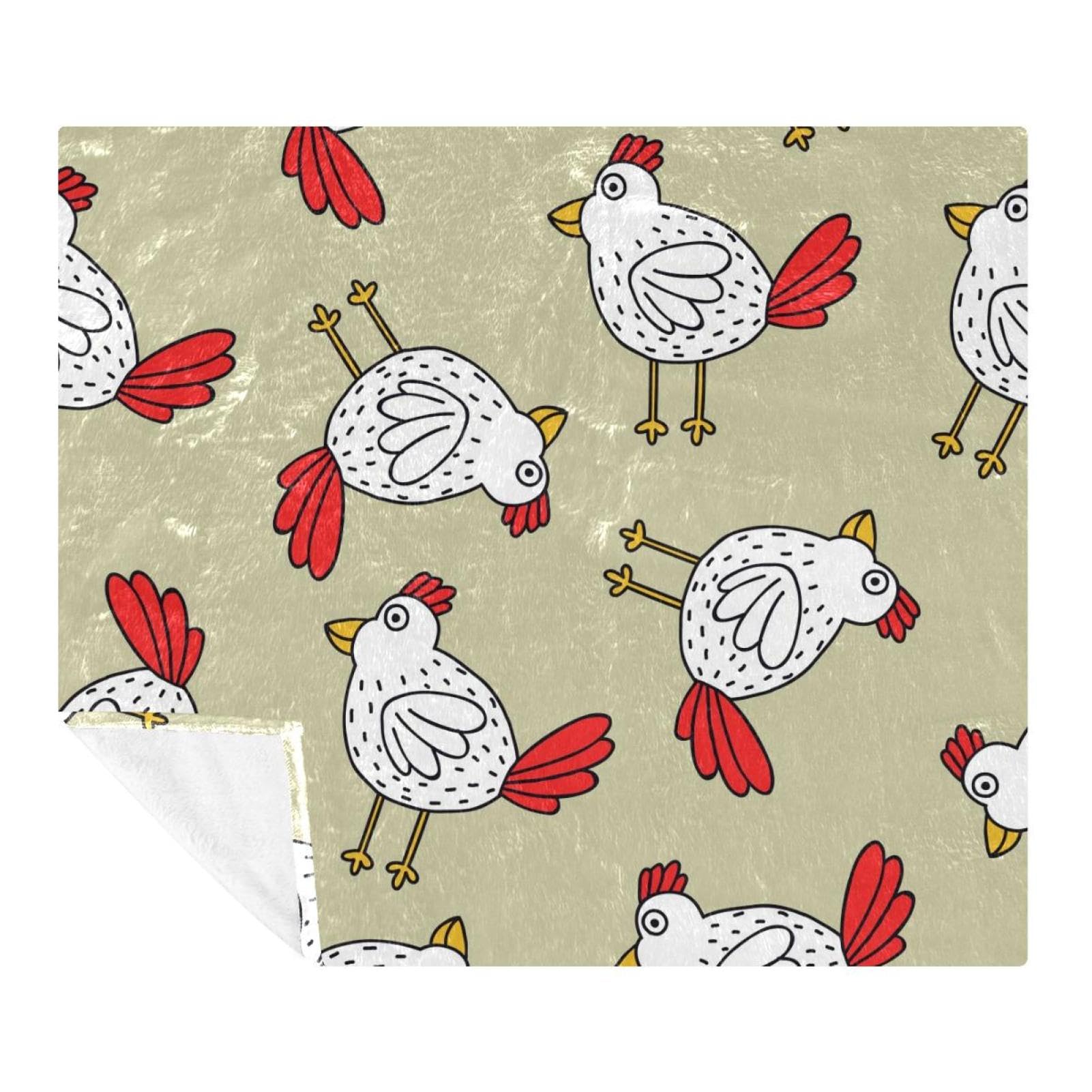 Couverture polaire microfibre Funny Doodle douce et durable pour lit d'adulte et enfant