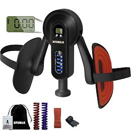 iFirle Pelvic Floor Exercise Devices, Thigh Master Kegel Exerciser 90/135lb Adjustable Pelvic Floor Muscle Trainer with Digital Counter, Resistance Band Straps for Women Men Shaping Home Gym