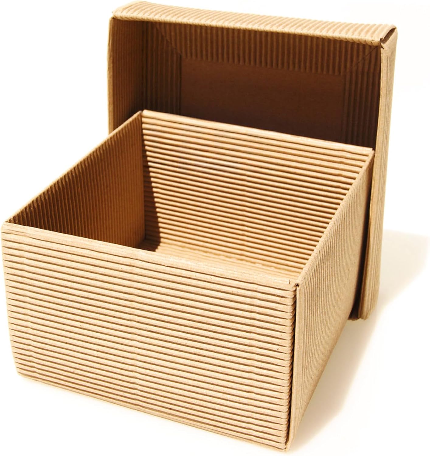 VALICLUD Single Face Corrugated Cardboard Roll Wrap Paper for Shipping Packing Storage and DIY Craft Projects