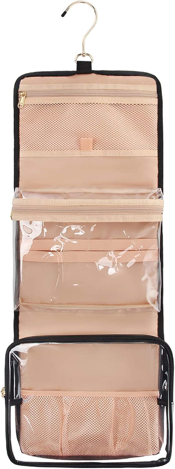 Travel Toiletry Bag for Women, Hanging Toiletries