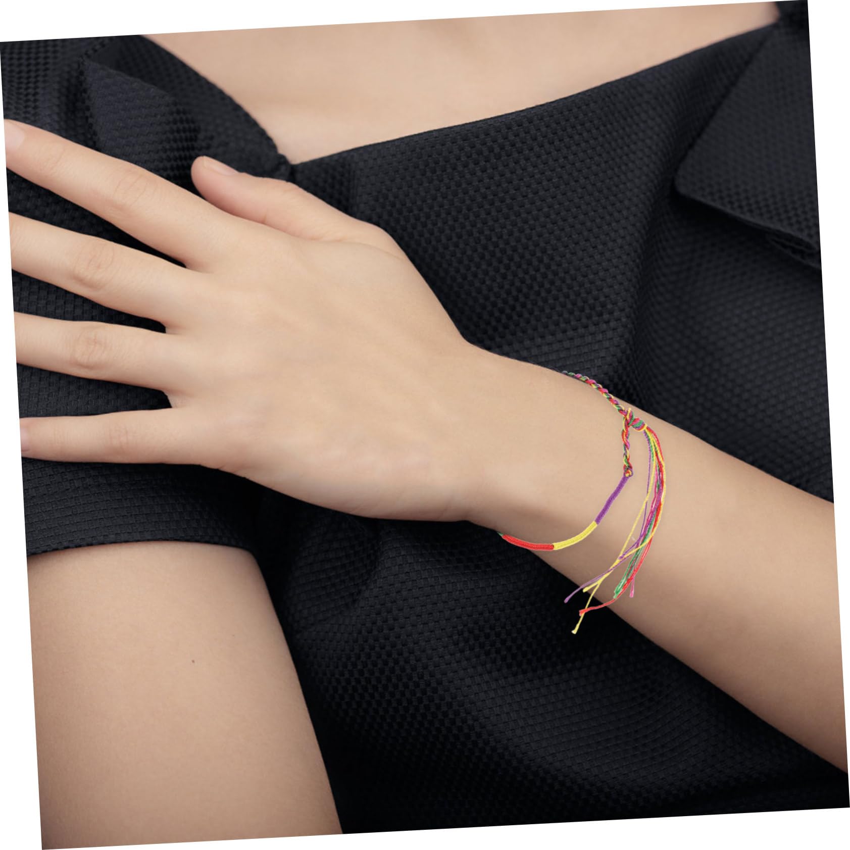 300piezas Pulseras De Hilo Trenzadas Coloridas Para Muñeca o Tobillo Pulseras De Amistad Artesanales y Surtidos Para y Especiales
