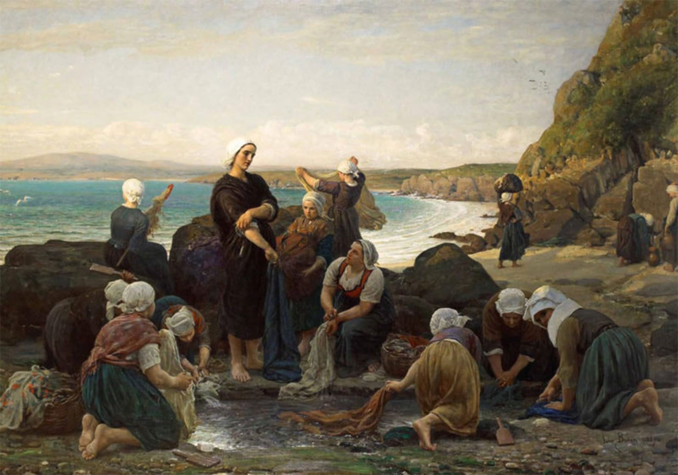 Tableaux Murale Art Jules-Adolphe Breton impression de luxe - 5