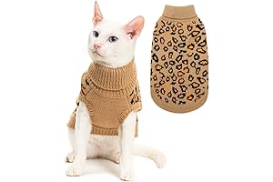 Mihachi Winter Warm Cat Sweaters for Cats