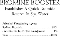 Vista 6 de SpaChoice Paquete de 2 libras de refuerzo de bromo premium, bromuro de sodio para jacuzzi, fabricado en Estados Unidos