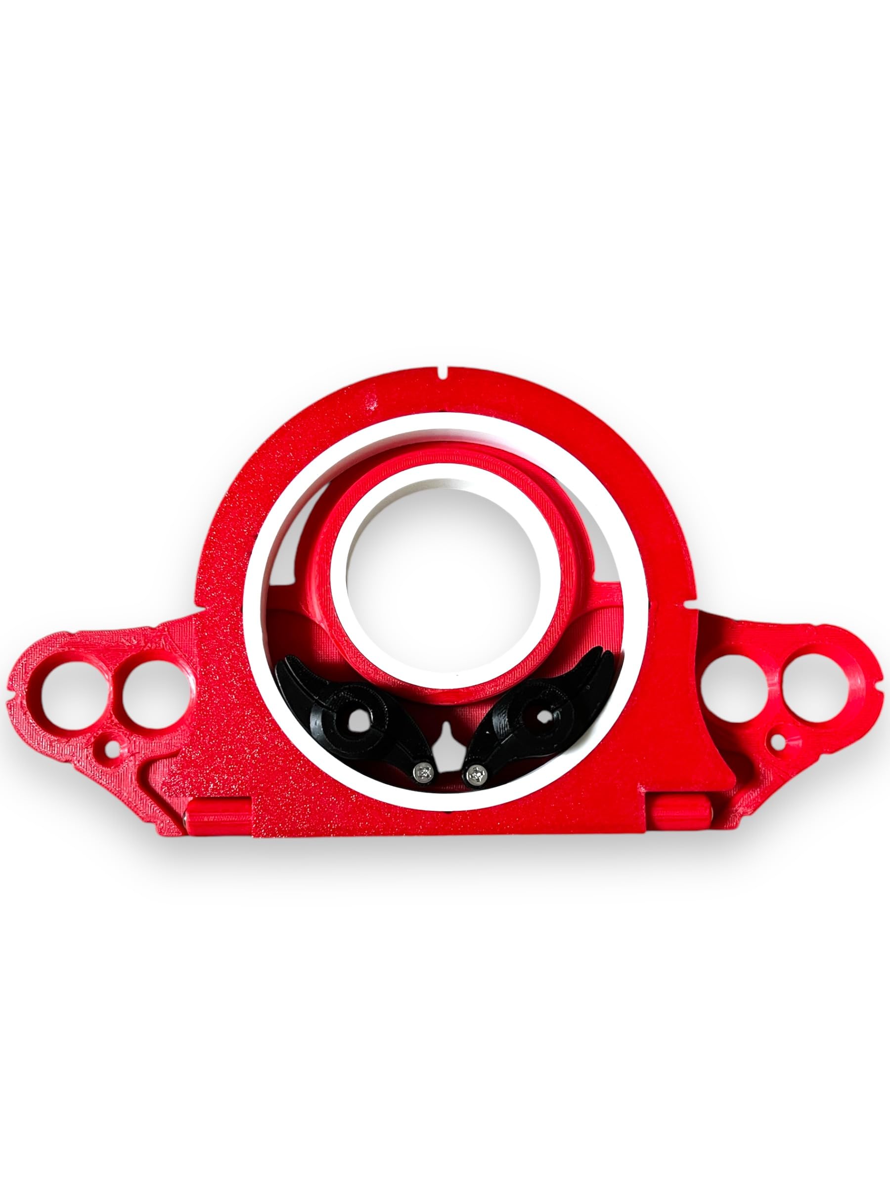 Plantilla de trazado para soporte de inodoro suspendido compatible Geberit – Plástico reforzado con portaminas y recargas – Outillage Carreleur 2.0