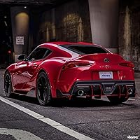 Vista 8 de Vicrez Centa VR2 Difusor trasero vz102453 compatible con Toyota Supra A90 MKV 2020-2023