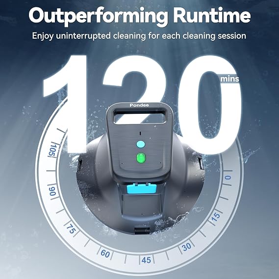X1 Robotic Pool Vacuum, Cordless Pool Cleaner