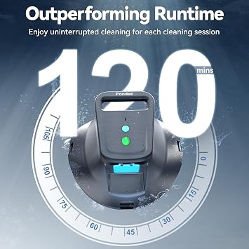 X1 Robotic Pool Vacuum, Cordless Pool Cleaner