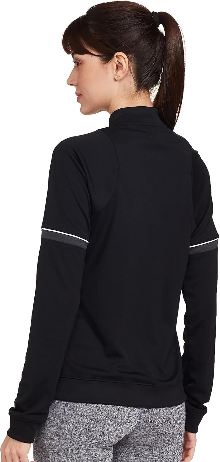 Nike Women's Dry Academy 21 Jacket (as1, alpha, x_s, Black/Grey)