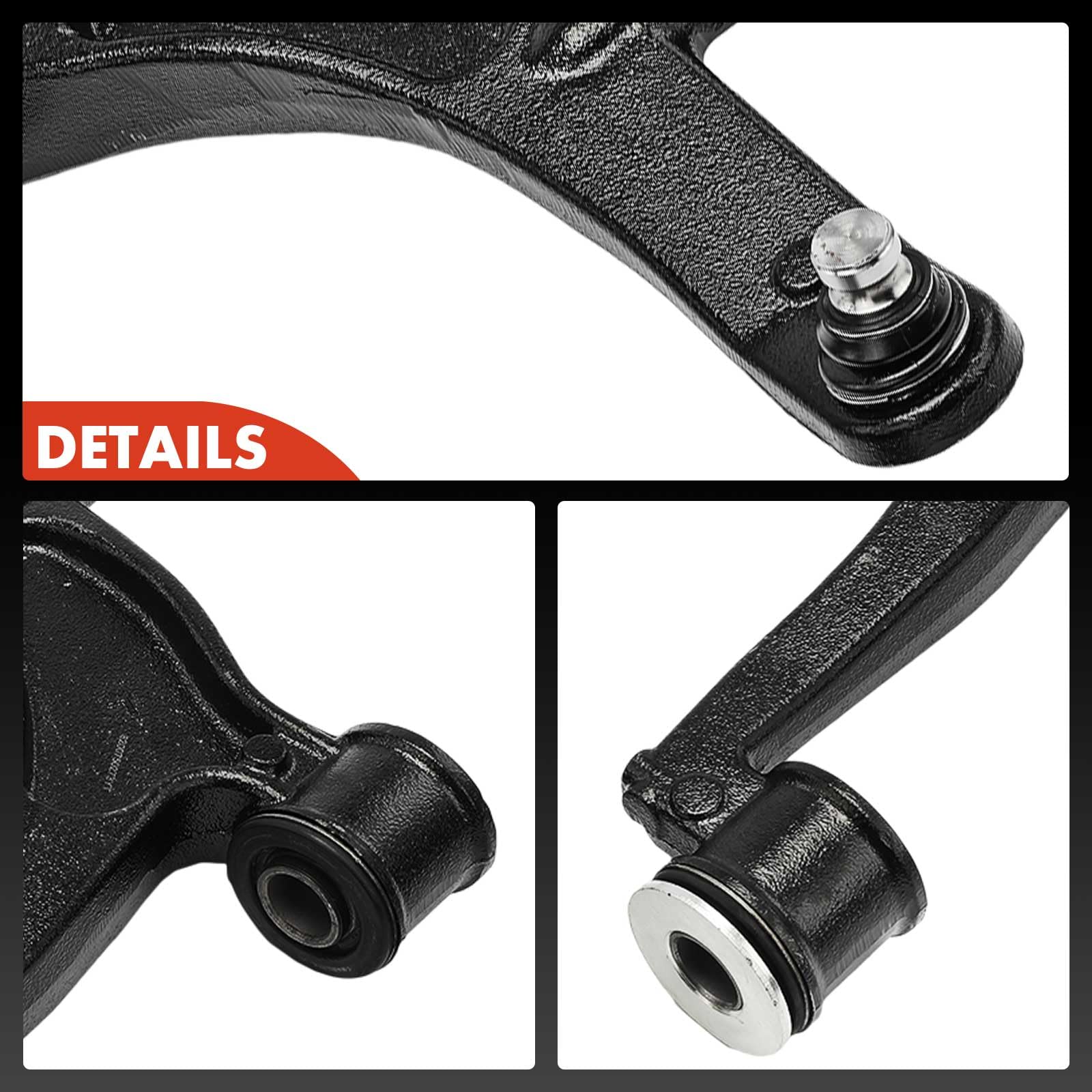 Frankberg Lot de 2 bras de suspension avant compatibles avec Interstar Bus X70, 2,5 l, 3,0 L, 2007-2011, Movano, fourgon F9, 1,9L-3,0L, 1999-2010, remplacement # 8200750274