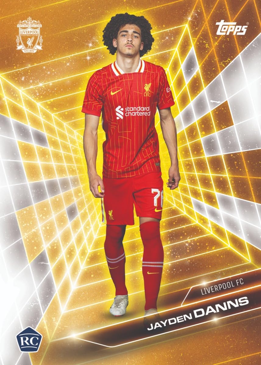 Topps carte collezionabili - Fan Set Liverpool Season 2024/2025. Include 28 carte promozionali scatola - Carte da calcio da collezione.